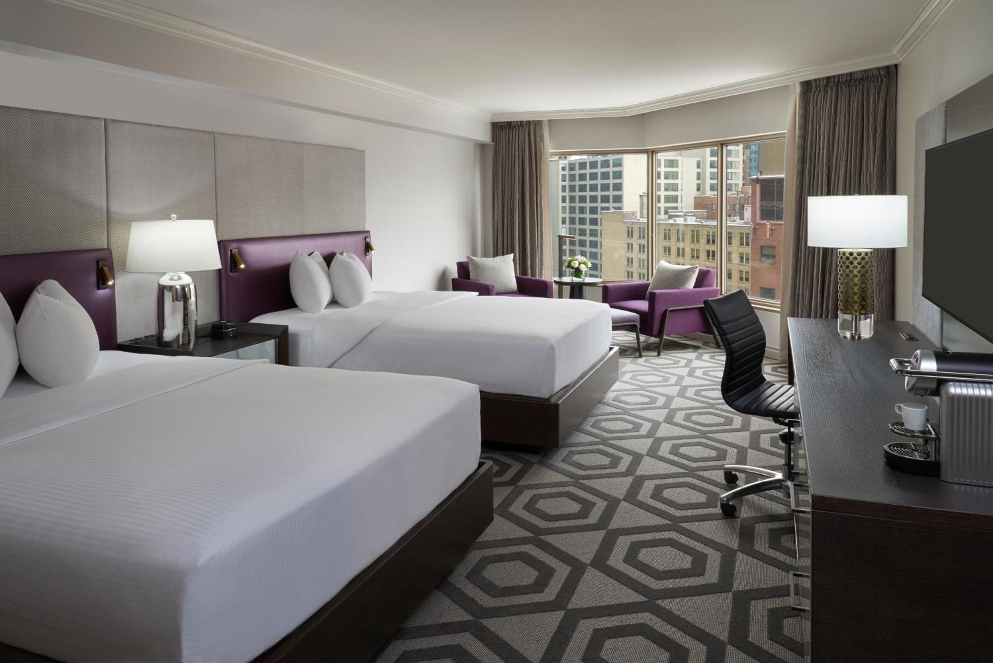 Chambre Lits Jumeaux Premium avec Accès au Salon