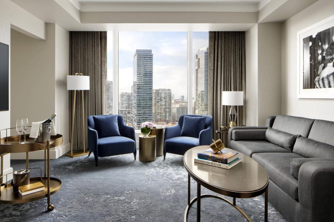 Suite d'Angle 1 Chambre 1 Lit King-Size avec Salon et Canapé-Lit - Vue sur Ville